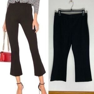Lovers + Friends NWT Lee black flare capris size L
